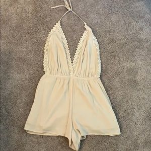 backless romper